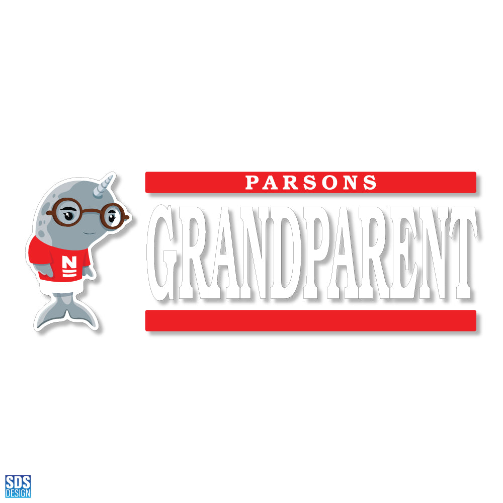 Parsons Grandparent 10 inch Decal