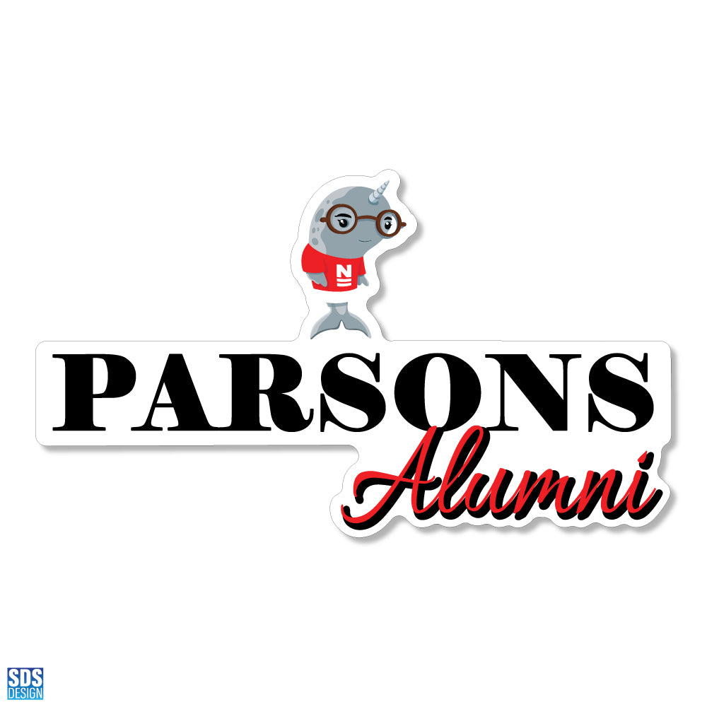 Parsons Alumni 6 inch Decal