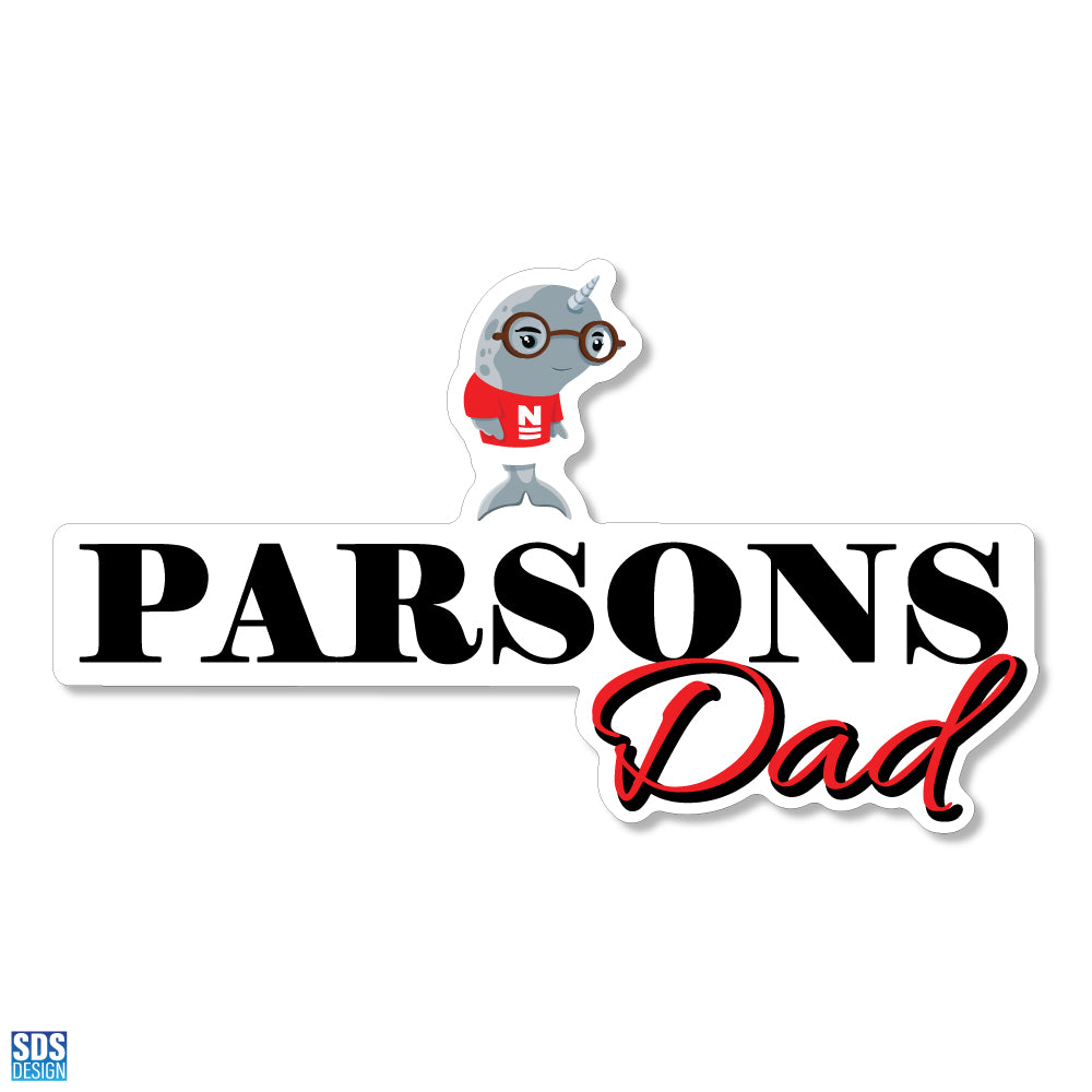 Parsons Dad 6 inch Decal