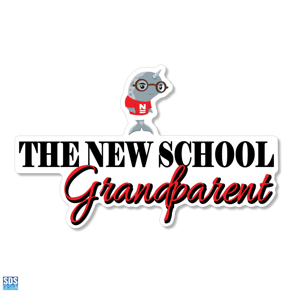 The New School Grandparent 6 inch Decal