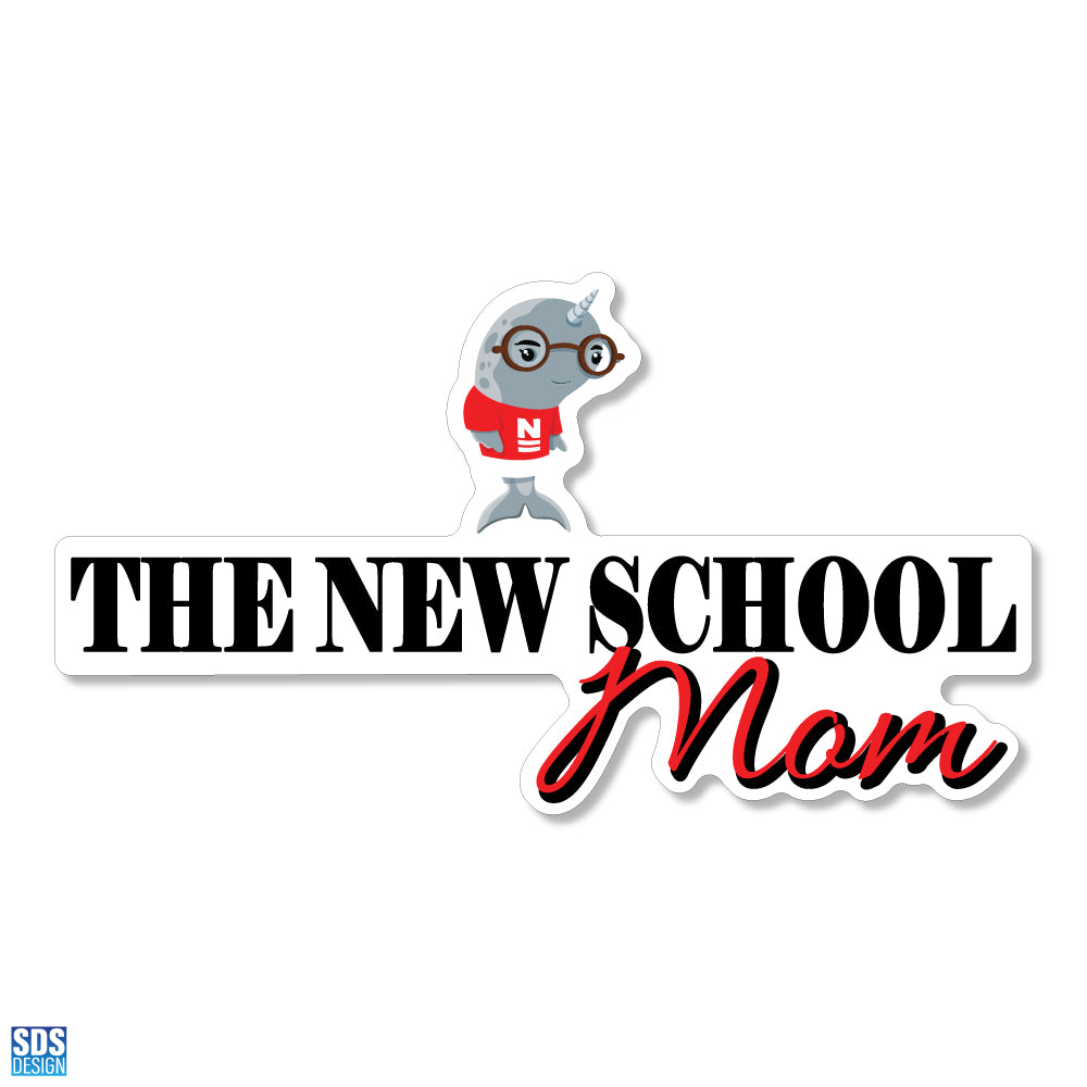 The New School Mom 6 inch Decal