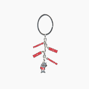 Parsons Mom with Gnarls Dangle Charm Keychain