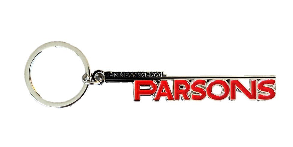 Parsons Enamel Keychain