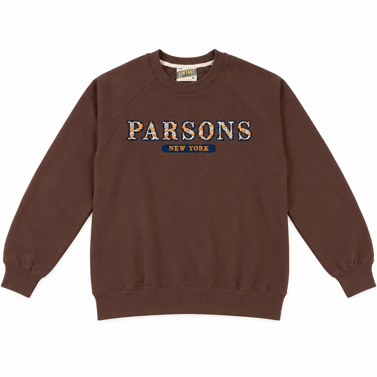 Parsons Floral Graphic Crew