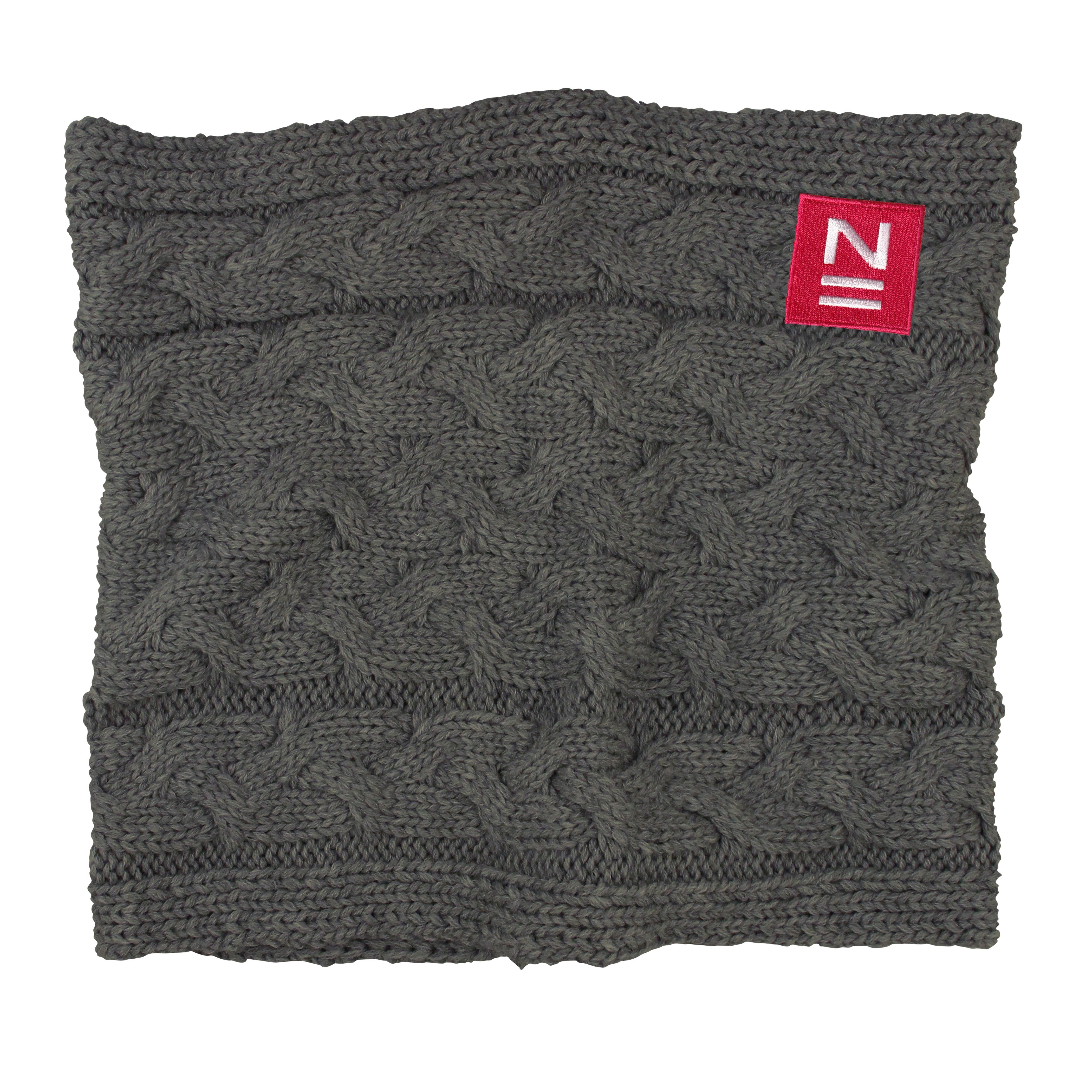 N Logo Cable Knit Neck Gaiter | The New School – The New School