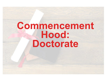Commencement Hood - Doctorate