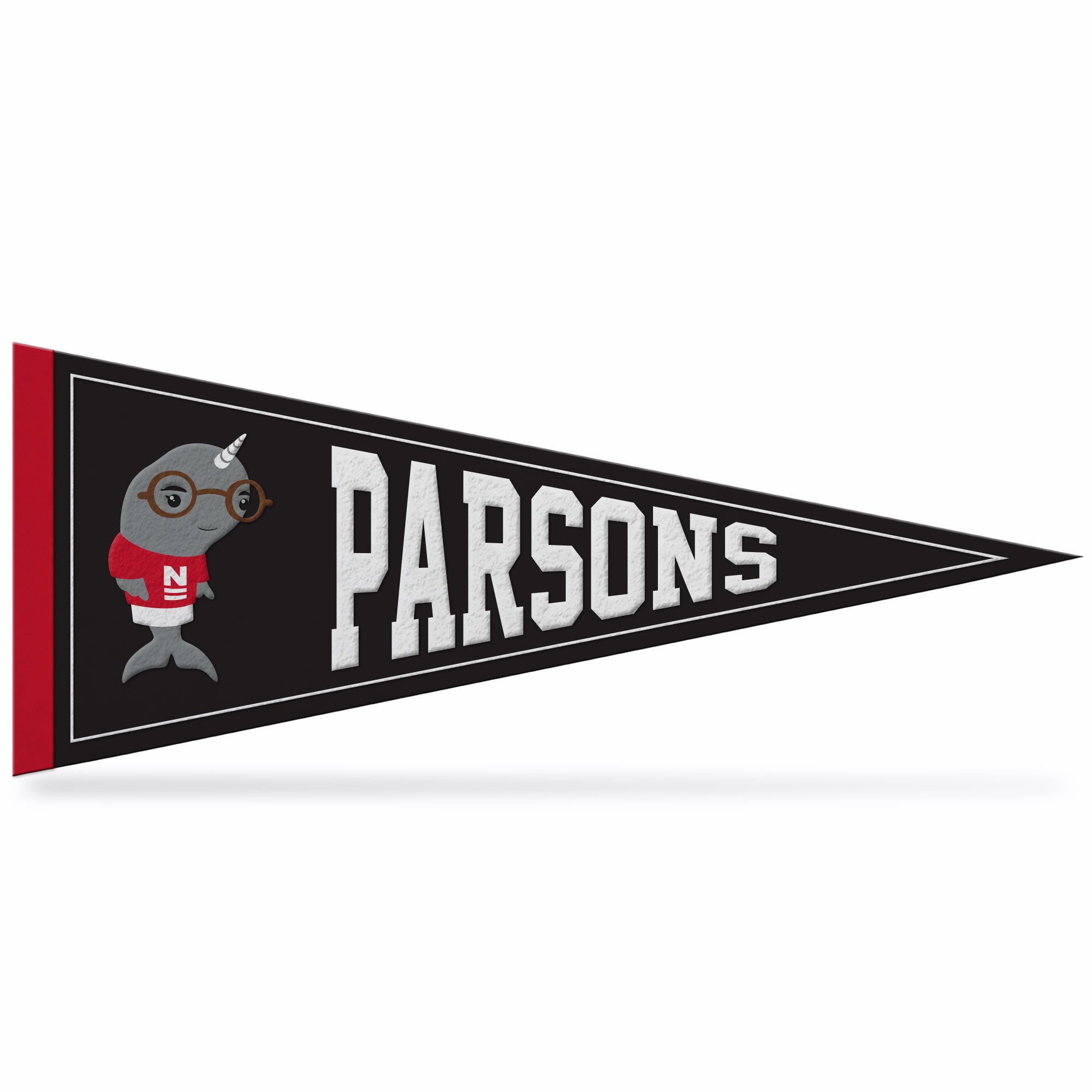 Parsons Embroidered Pennant - 13X32
