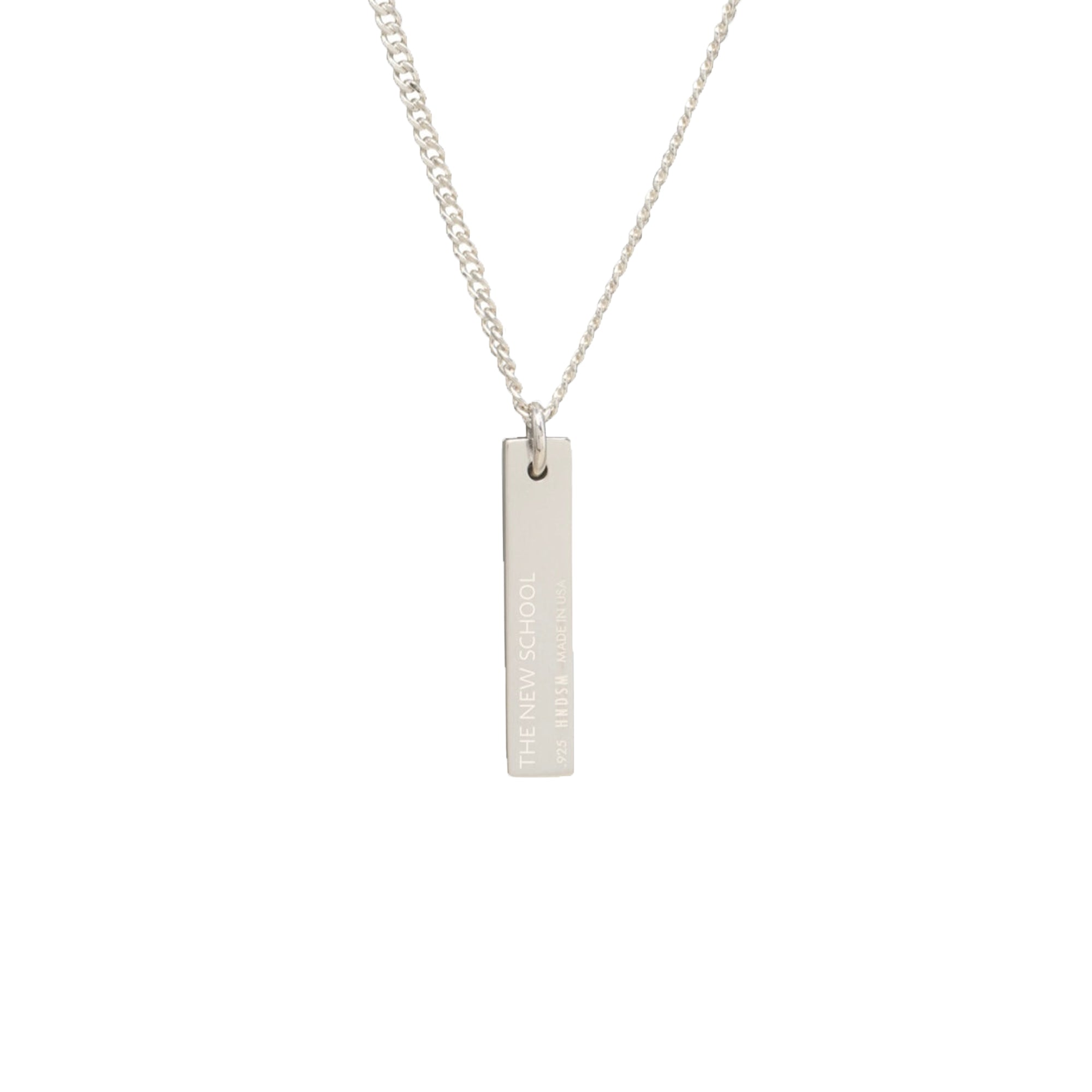 HNDSM x The New School Sterling Silver Necklace