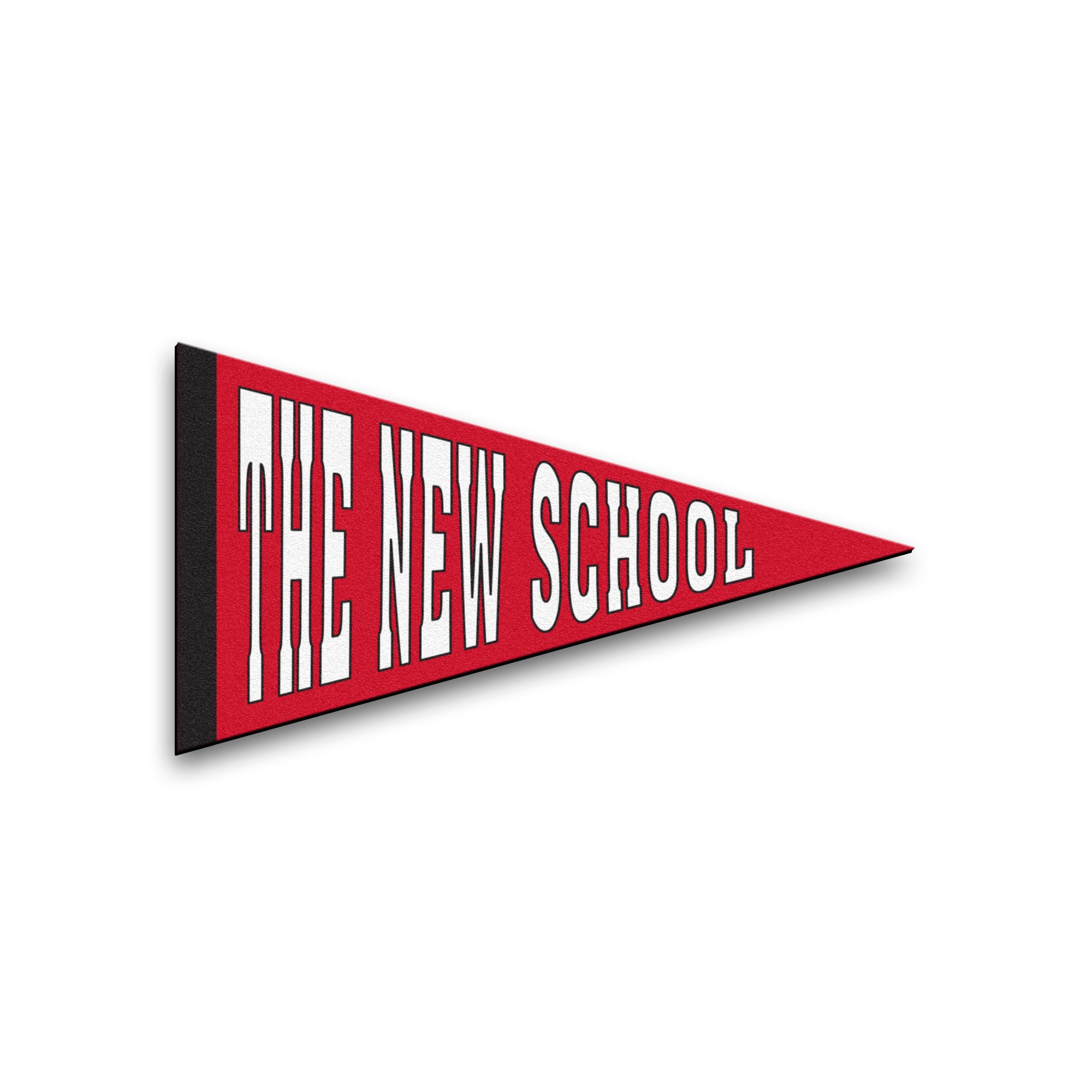 The New School Pennant Magnet