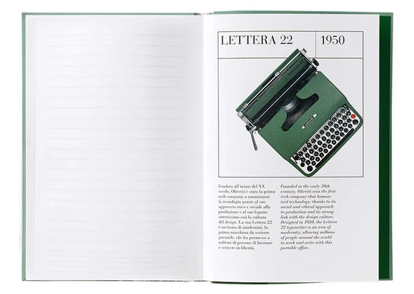Pigna Notebook - Lettera 22 Hard Cover