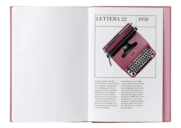 Pigna Notebook - Lettera 22 Hard Cover