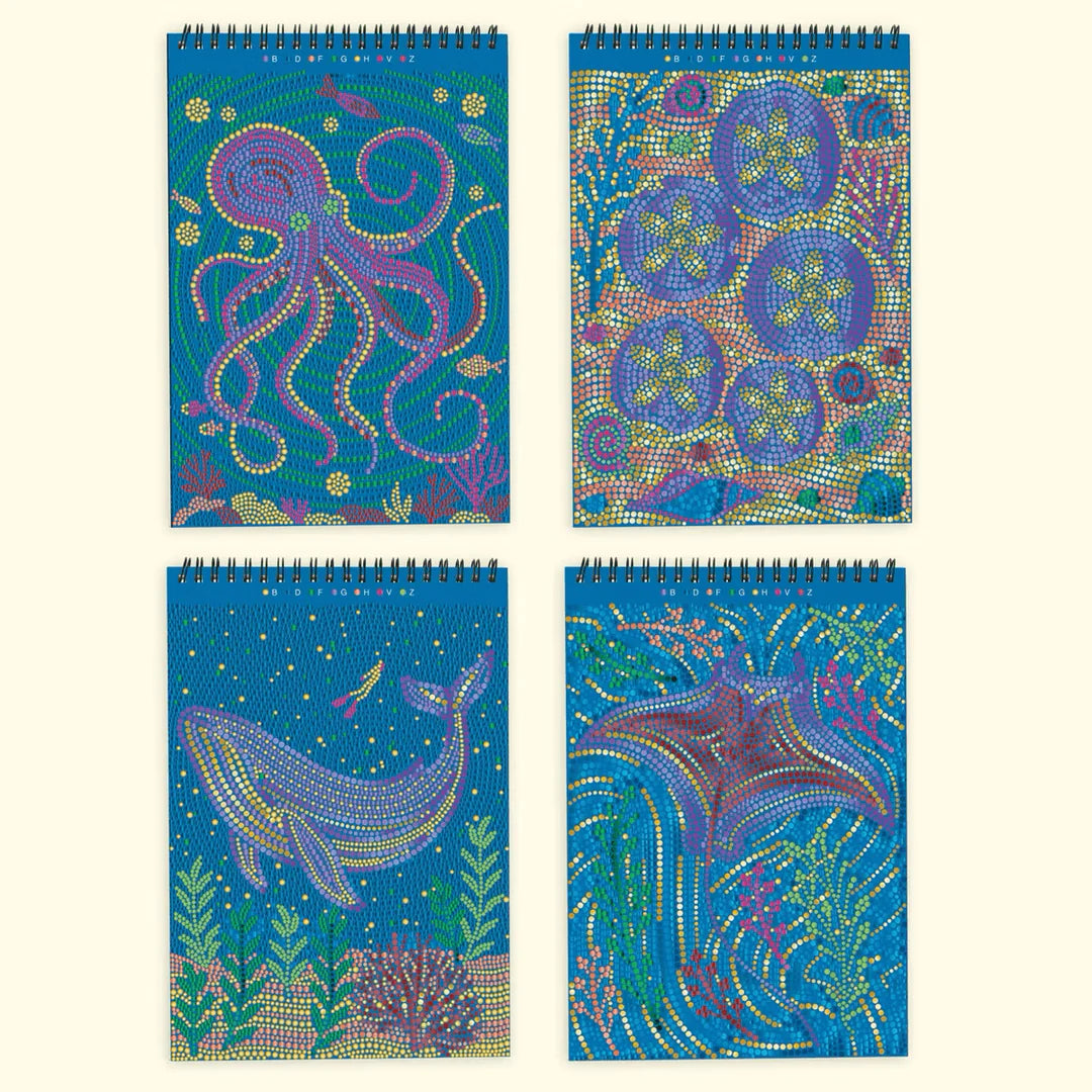 Lifelines Flow Art Dot-by-Letter Notebook