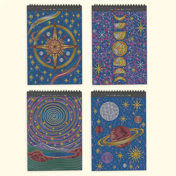 Lifelines Flow Art Dot-by-Letter Notebook