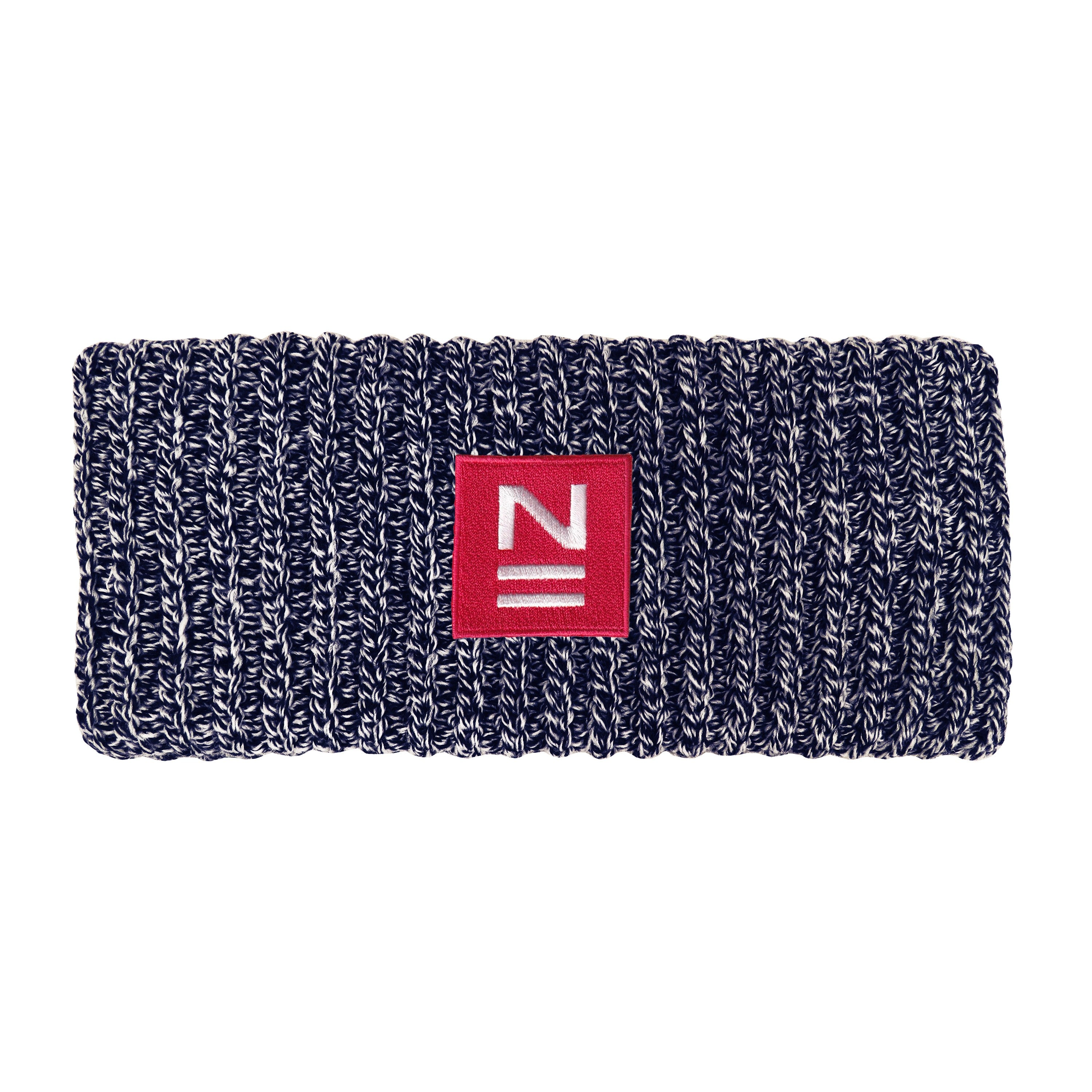 "N" Navy Marled Earband