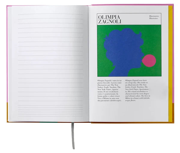 Pigna Notebook - Olimpia Zagnoli Soft Cover