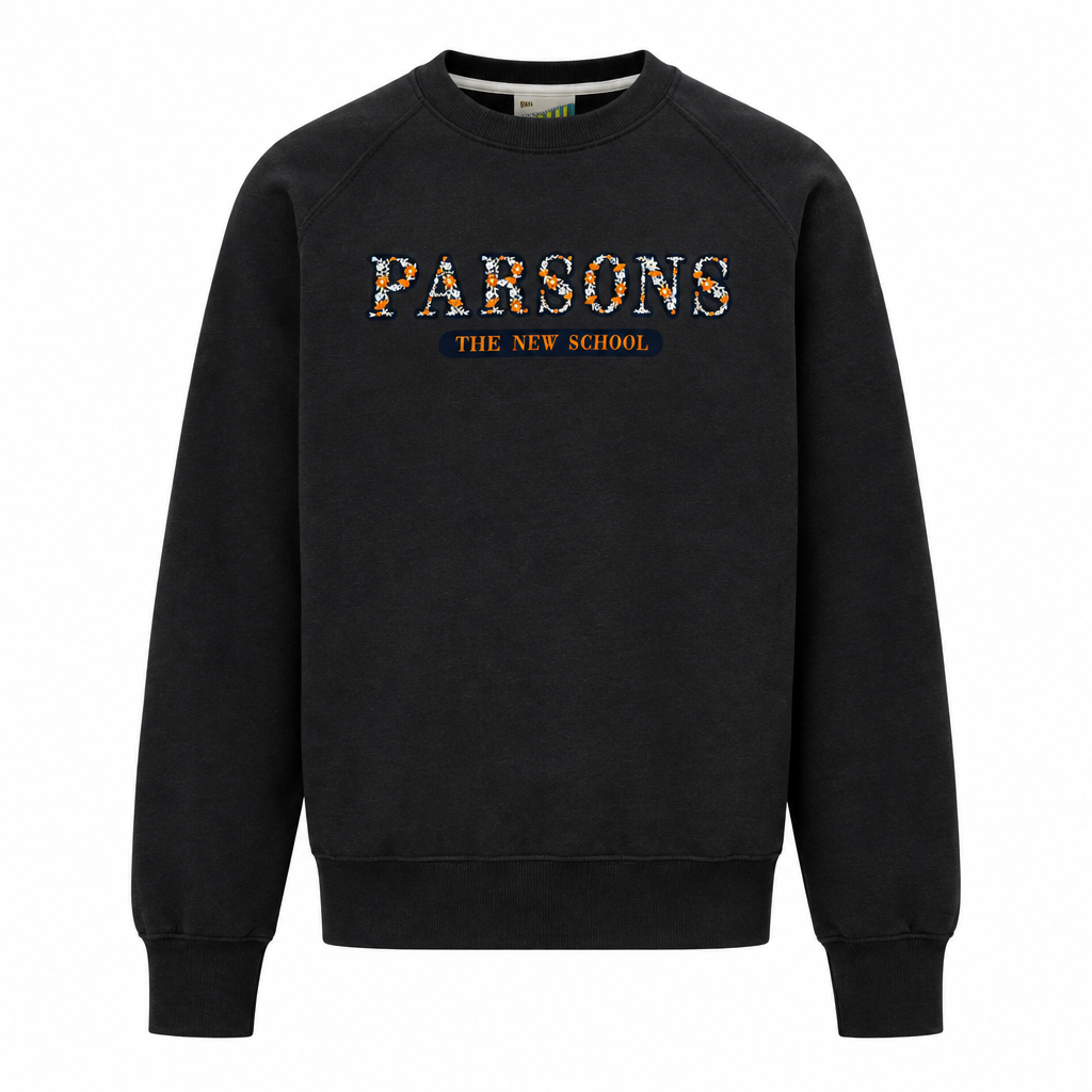 Parsons Floral Graphic Crew