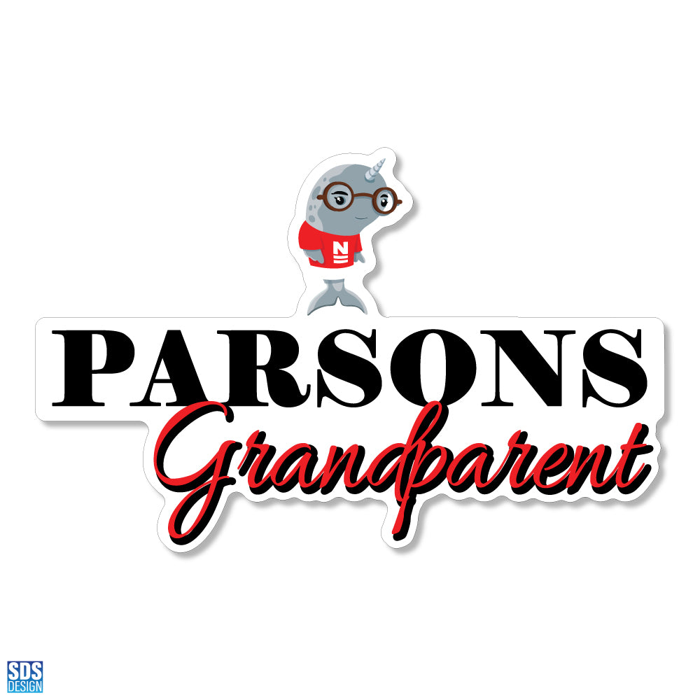 Parsons Grandparent 6 inch Decal