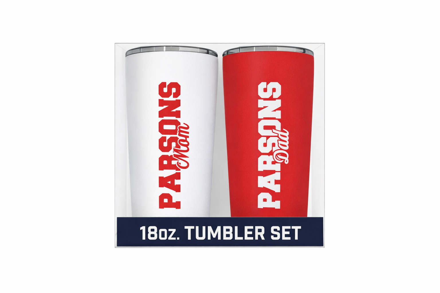 Parsons Mom & Dad Two Pack 20 oz Tumbler