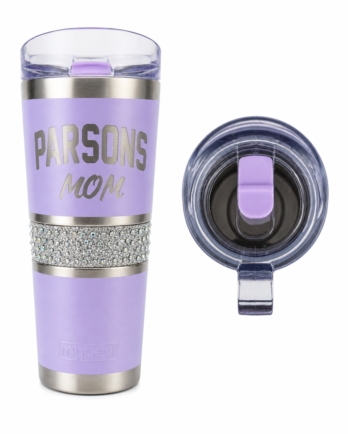 Parsons Mom Sparkle Tumbler
