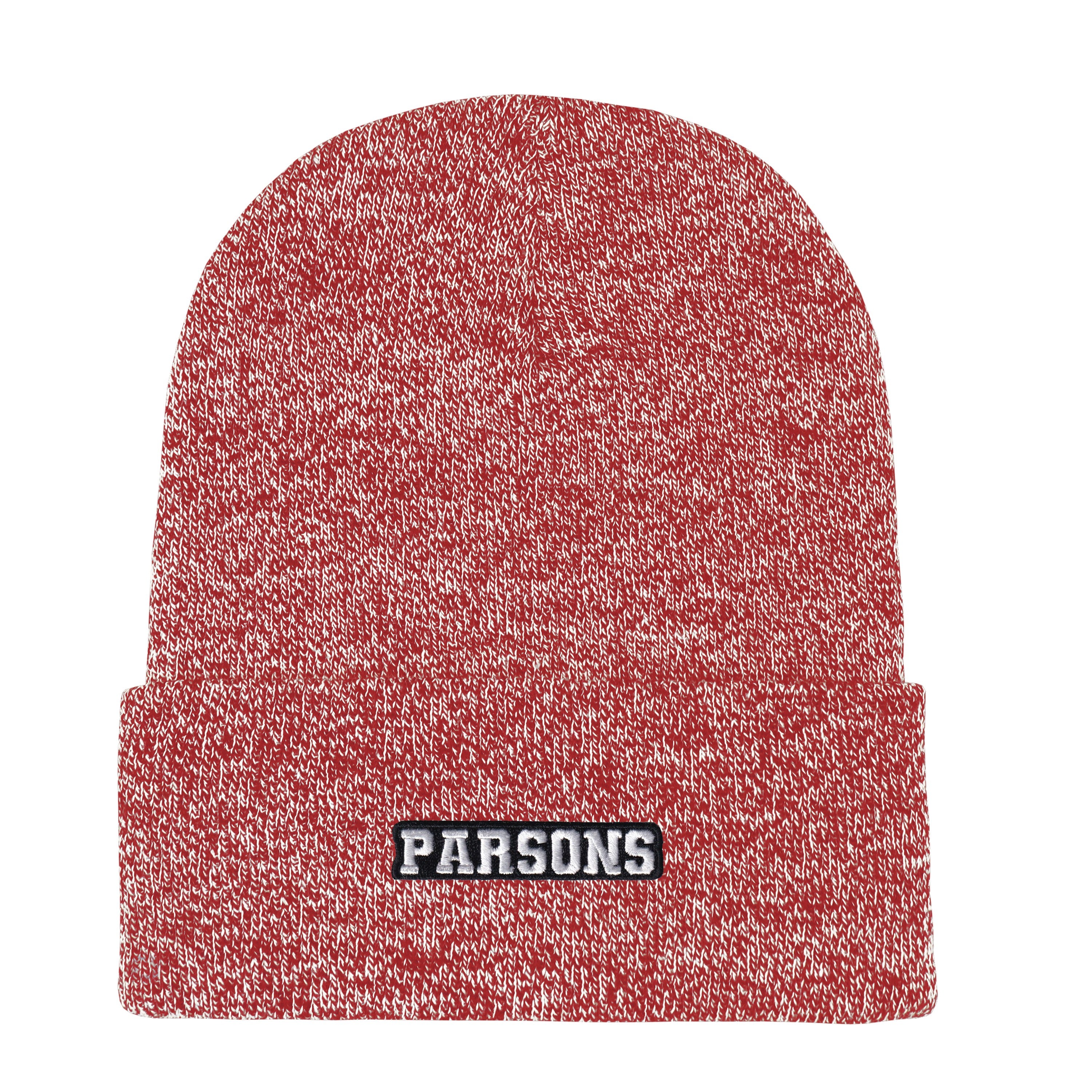 Parsons Red Marled Beanie