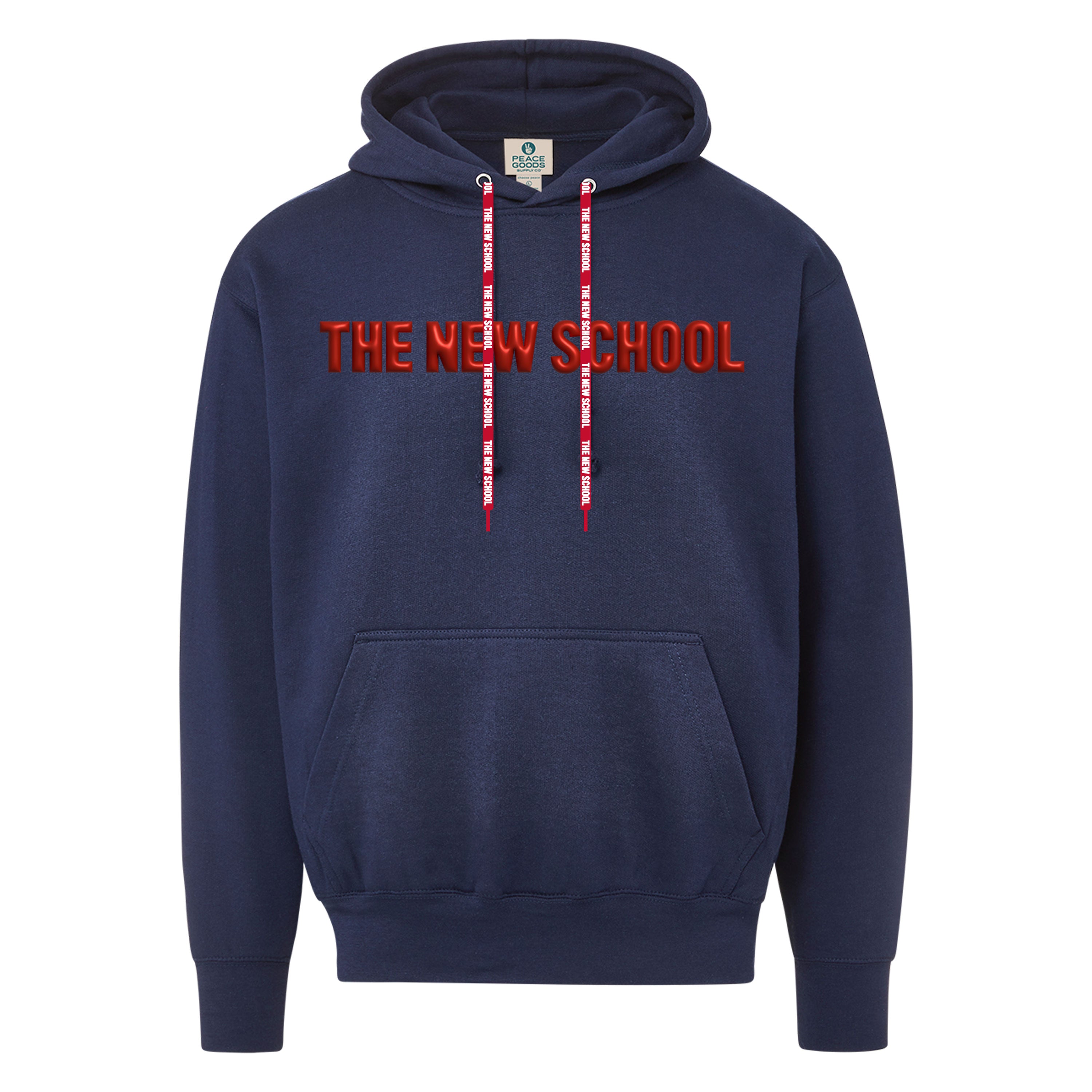 The New School Silicone Puff Hood with Fashion Drawstrings