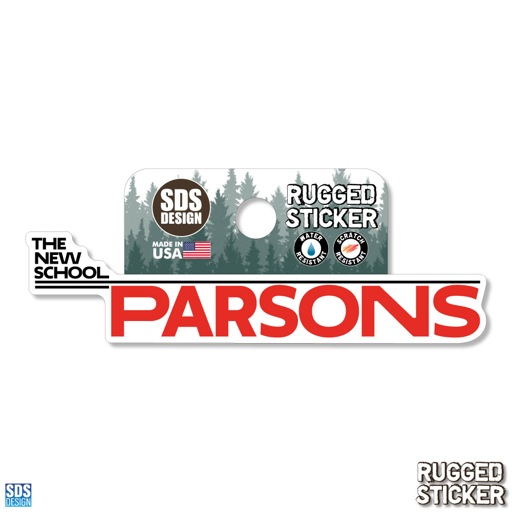 Parsons - Rugged Sticker