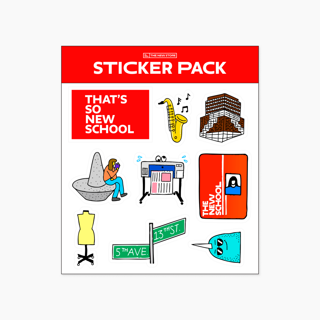 TNS Landmarks - Small Sticker Pack