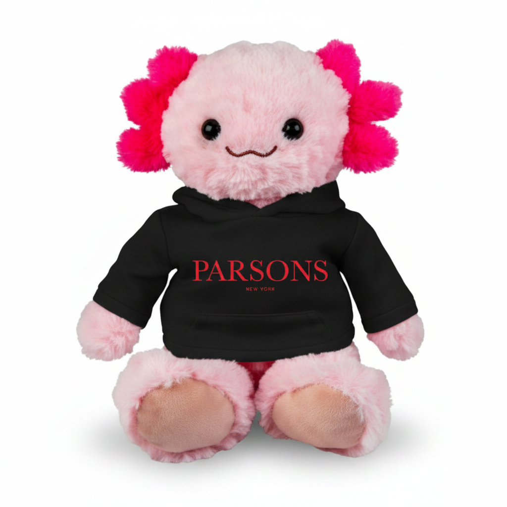 Axolotl with Parsons Hoodie