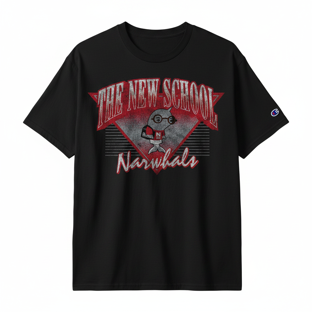 Gnarls Oversized Tee - Black - White Background