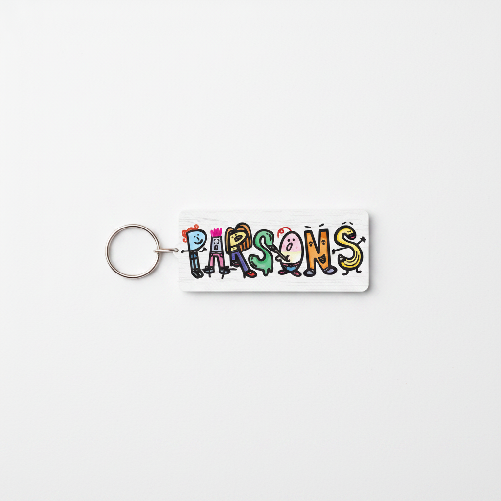Parsons School of Design Keychain - Full Color