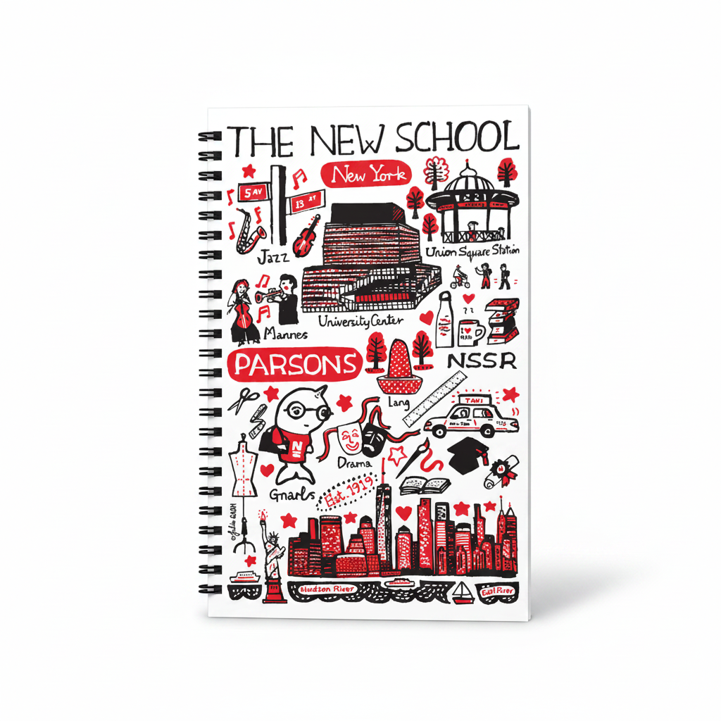 Julia Gash Collection Spiral Notebook