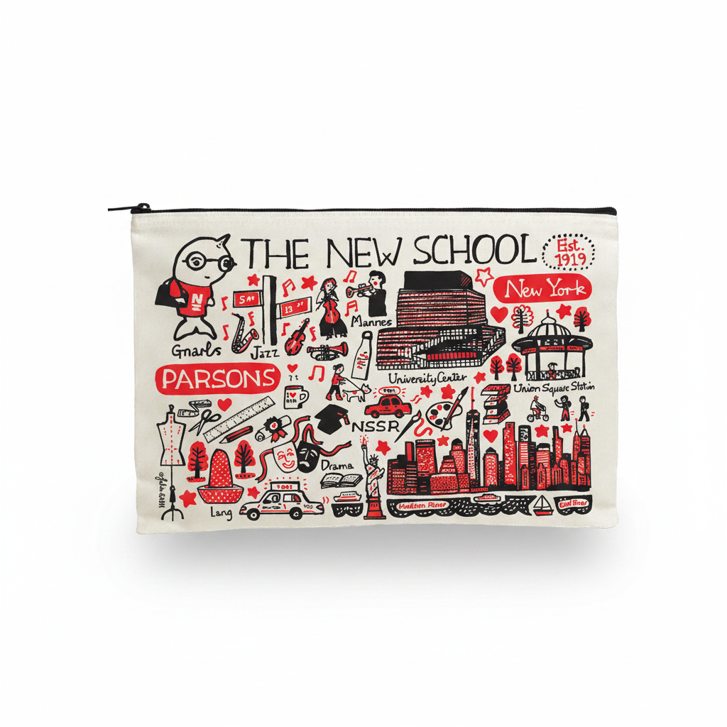 Julia Gash Collection Zip Pouch