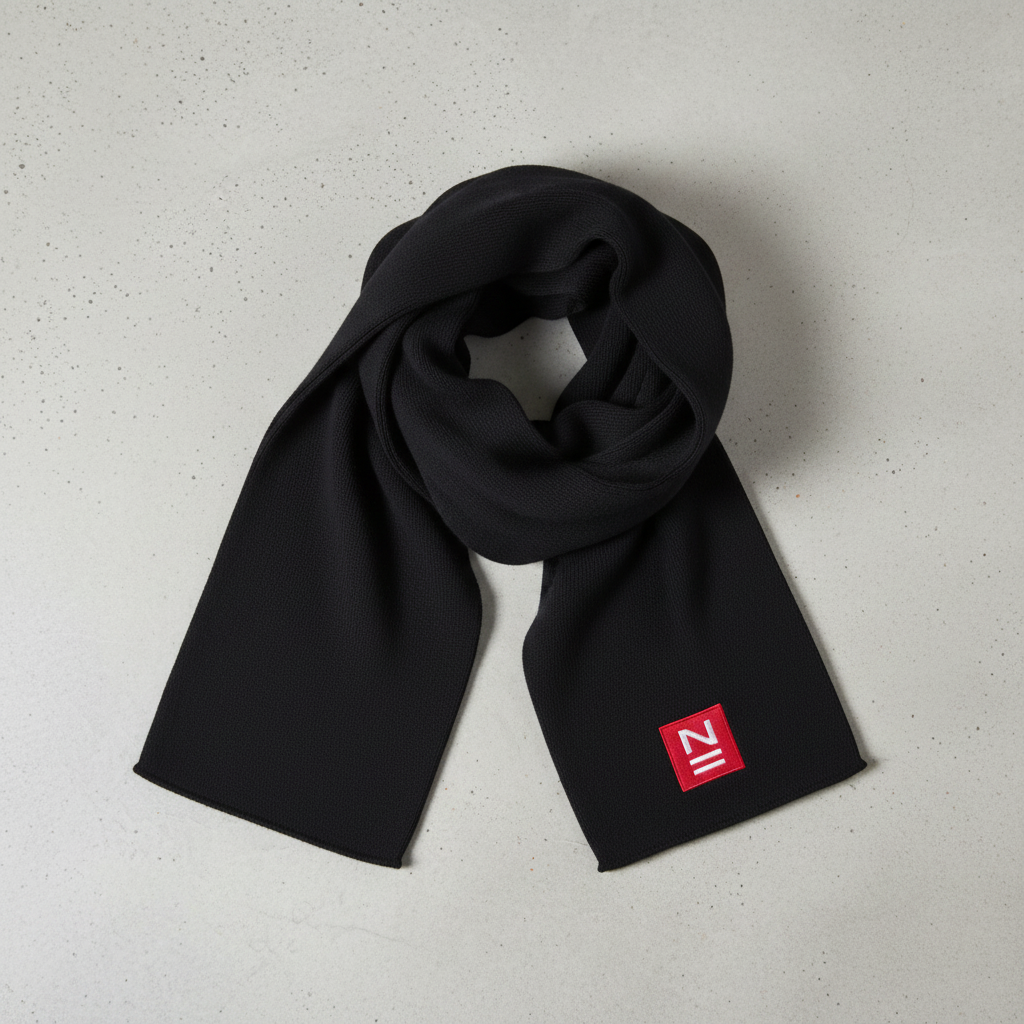 N Logo Knit Scarf Product Photo