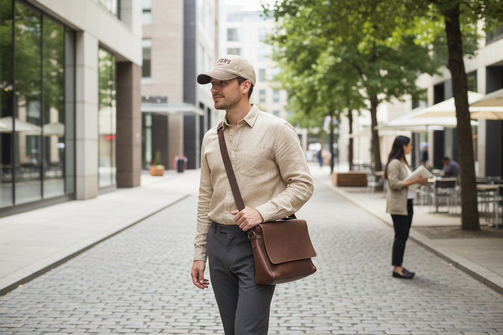 Parsons Alumni Hat Lifestyle Photo