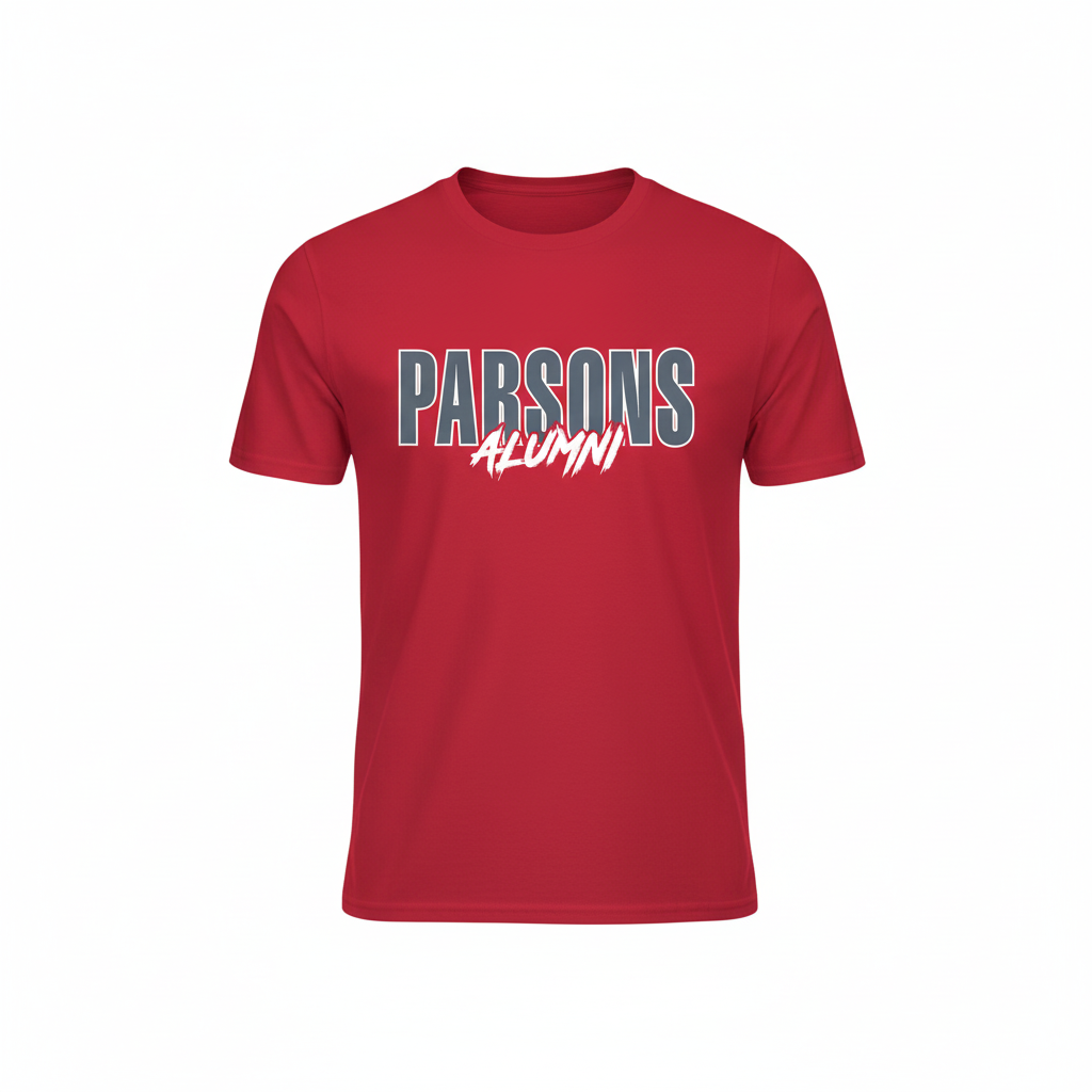 Parsons Alumni T-Shirt - Scarlet