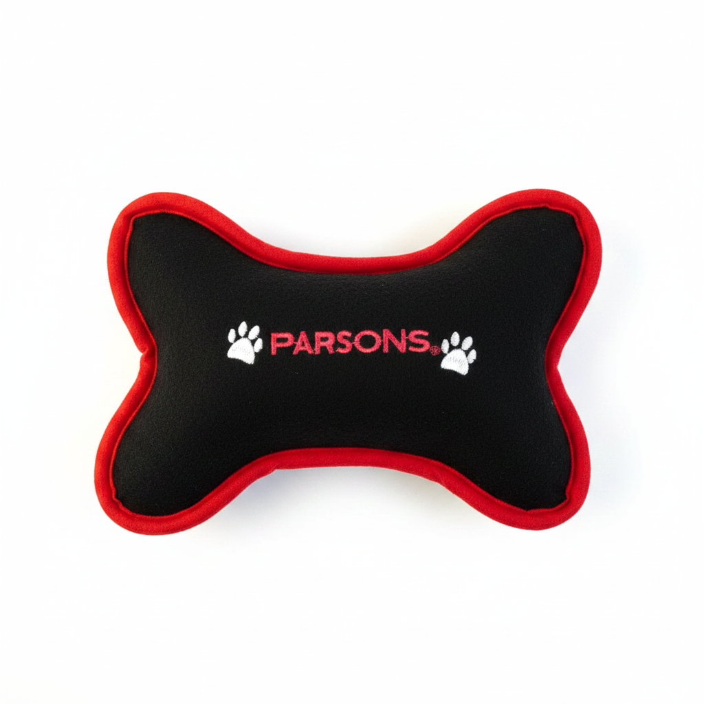 Parsons Dog Bone Toy - White Background Product Photo