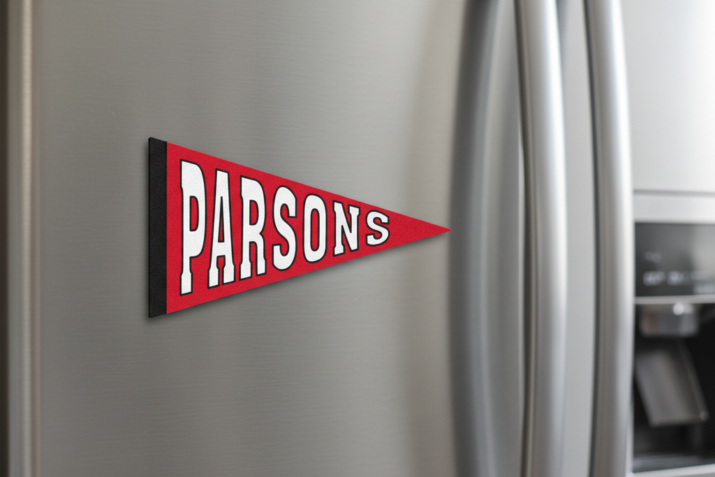 Parsons Mini Pennant Magnet Lifestyle