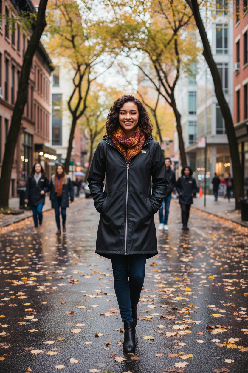 Parsons Stadium Coat – Black Lifestyle