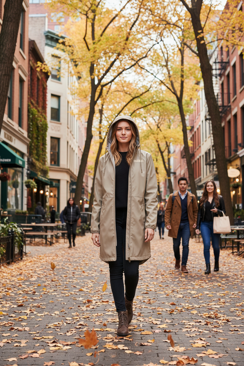 Parsons Stadium Coat – Khaki Lifestyle