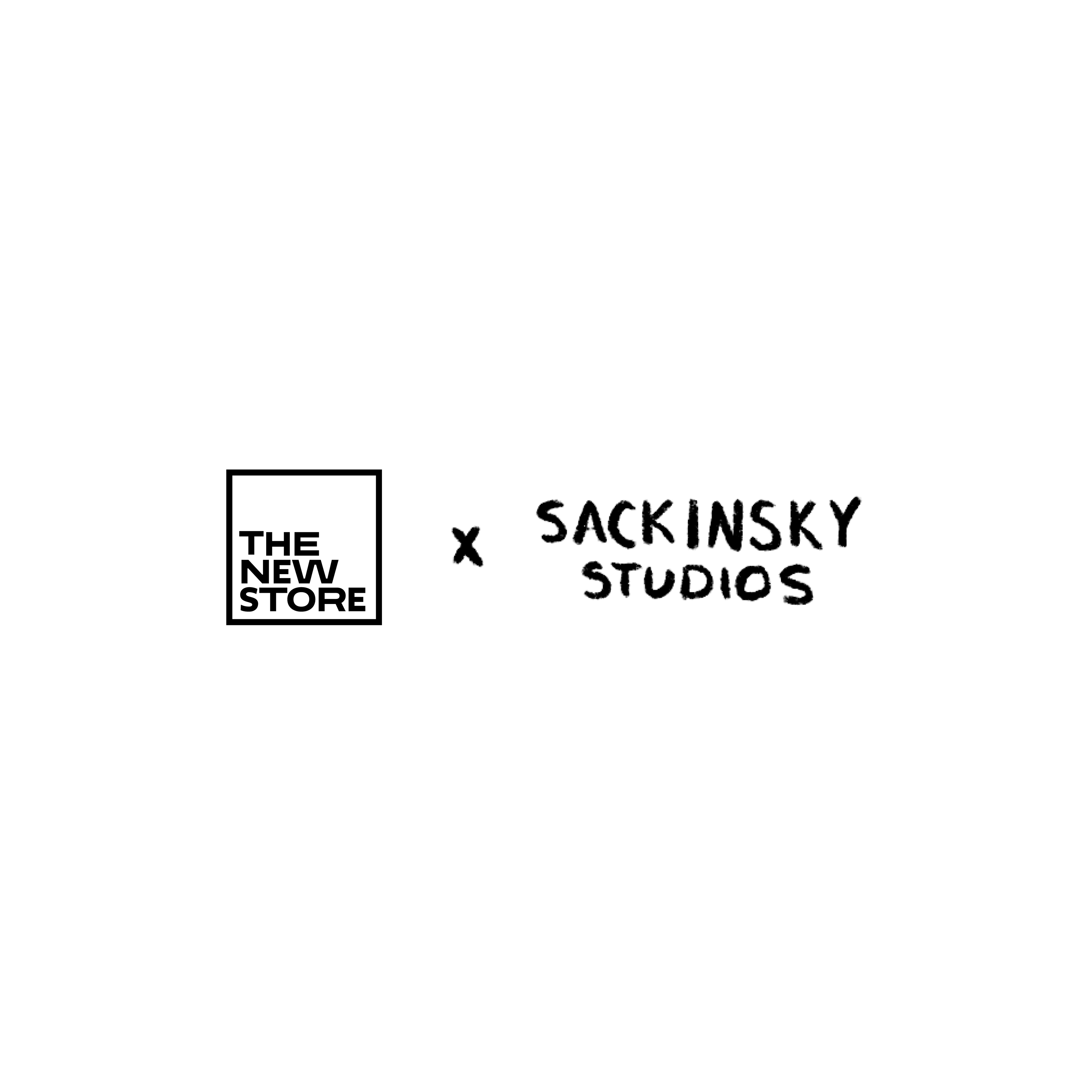 Sackinsky Studios x The New Store Logo