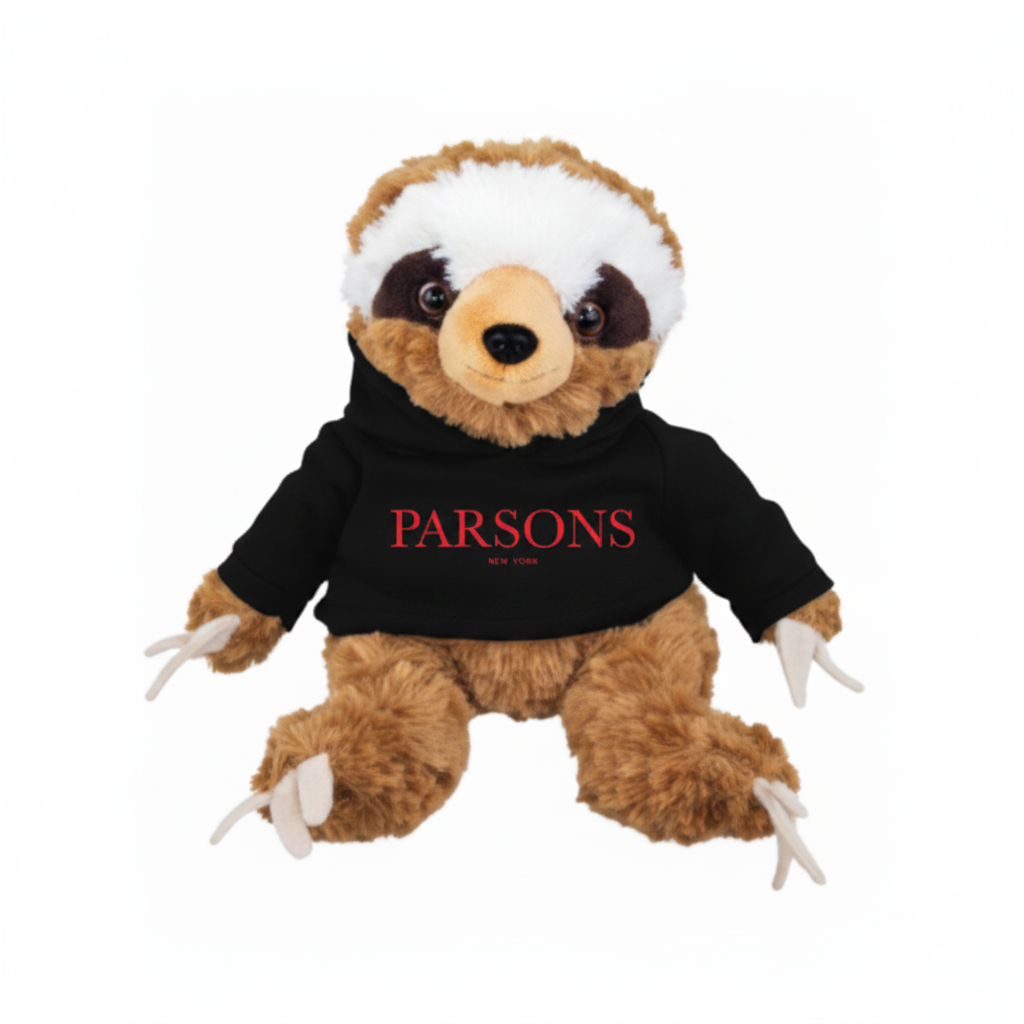 Sloth with Parsons Hoodie