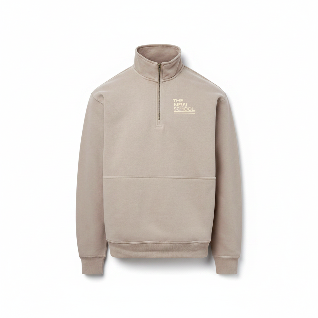 Tan Quarter-Zip - Front