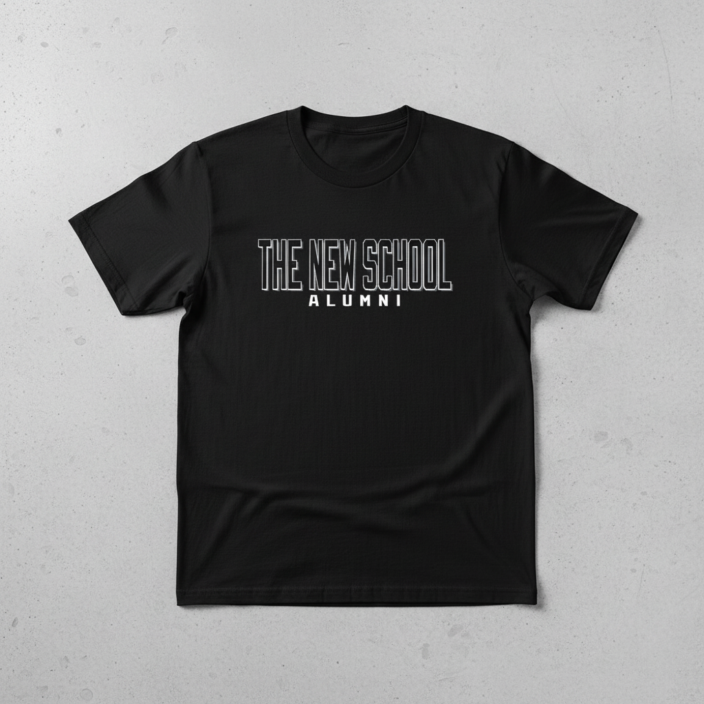 The New School Alumni T-Shirt - Black