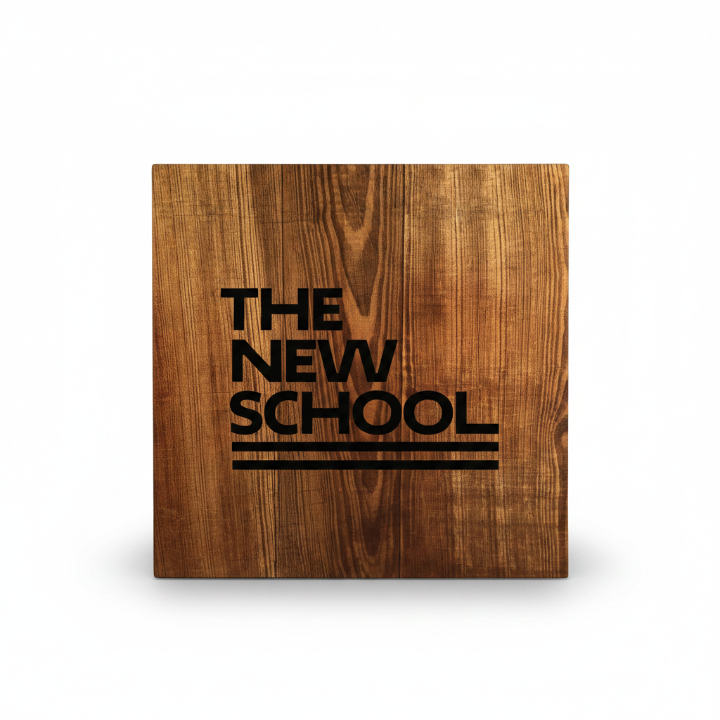 The New School Whiskey Box - Front