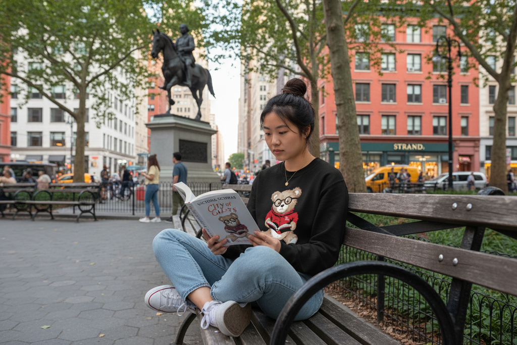TNS Bear Crewneck - Union Square