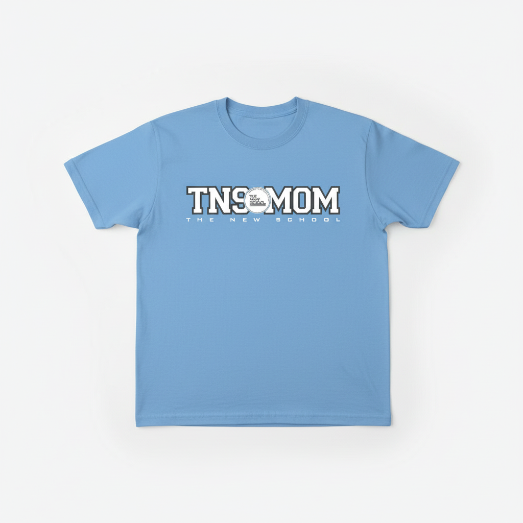 TNS Mom T-Shirt - Light Blue