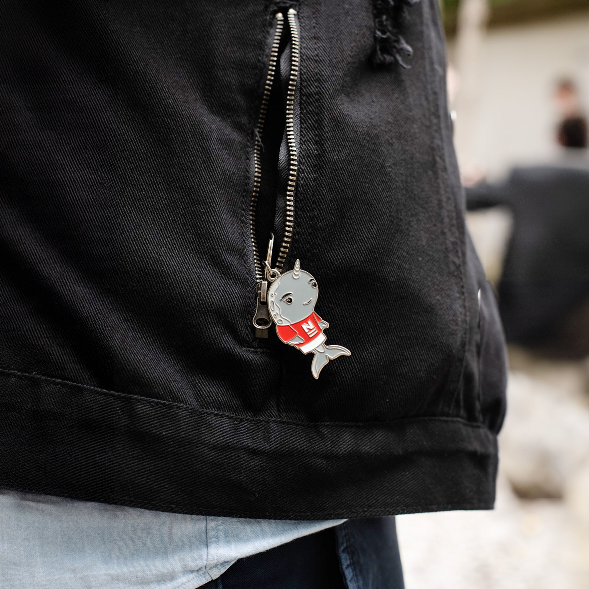 Gnarls Enamel Keychain