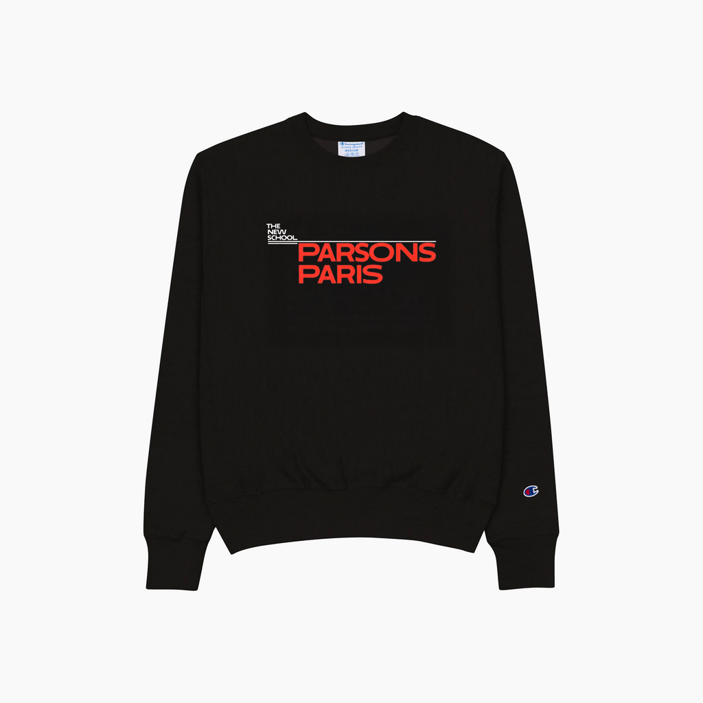 Parsons Paris Champion Crewneck