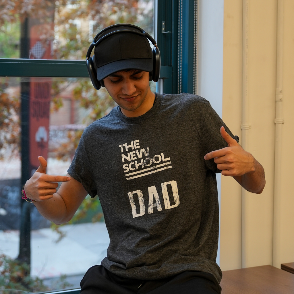 The New School Dad Tri-Blend T-Shirt
