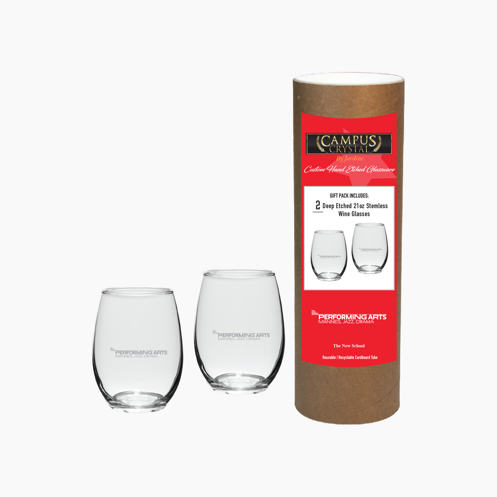 CoPA Stemless Glassware Canister Set (2 pieces)
